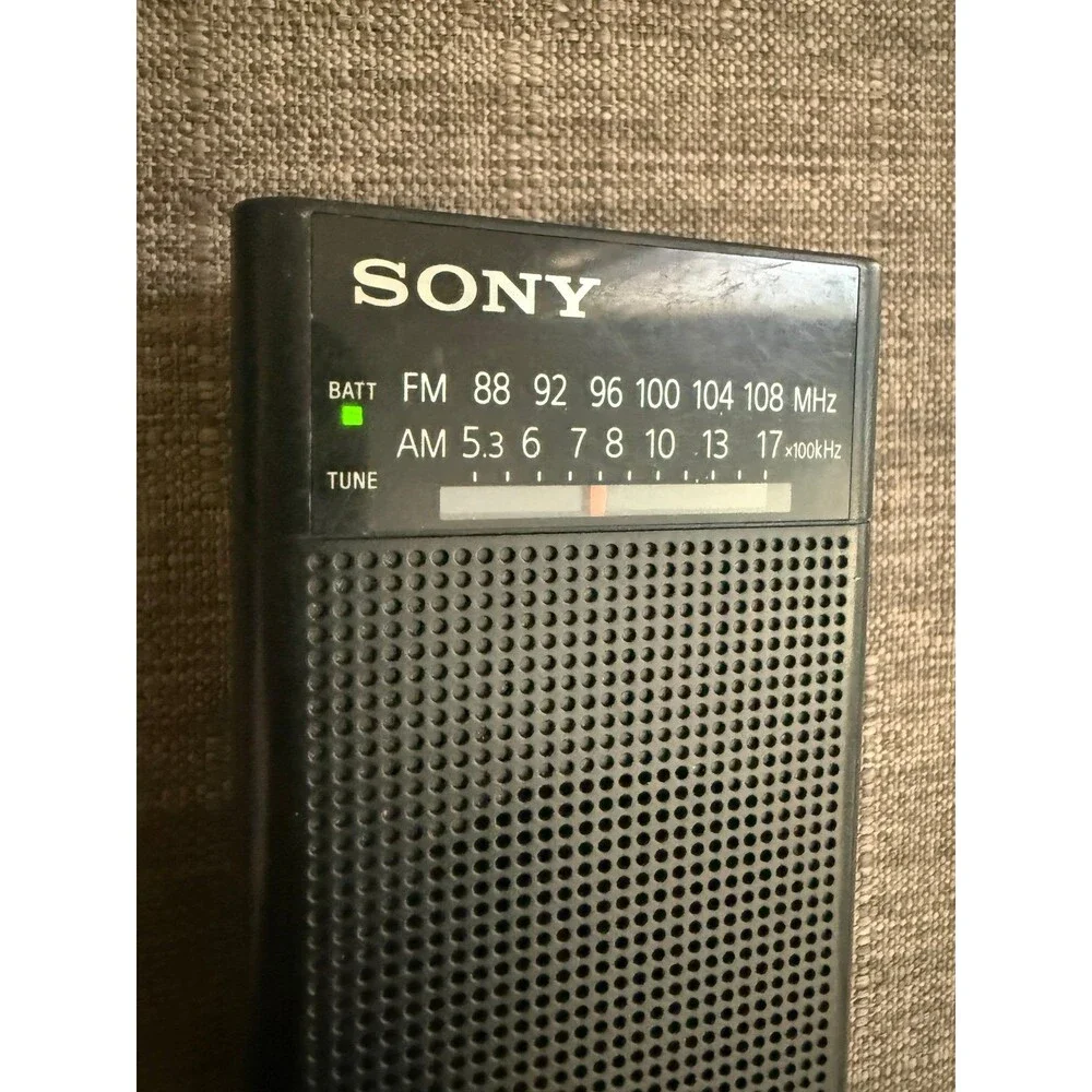 Vintage Sony ICF-P26 Portable Pocket FM/AM Radio *Tested*